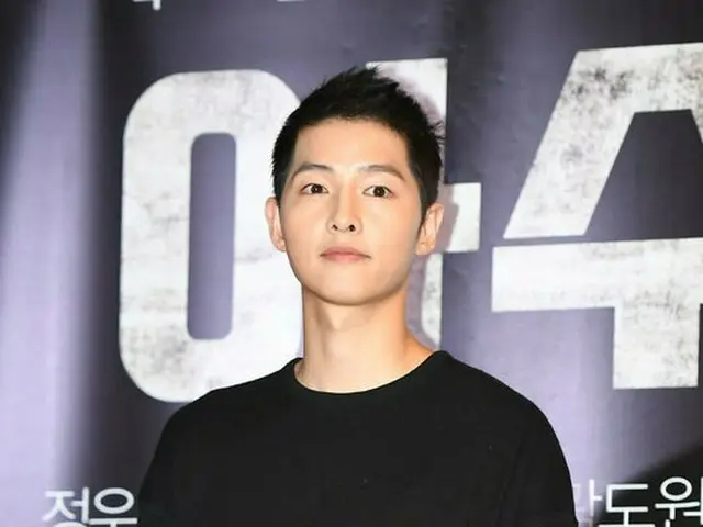 Actor Song Joong Ki attended the movie ”Asura” VIP preview.