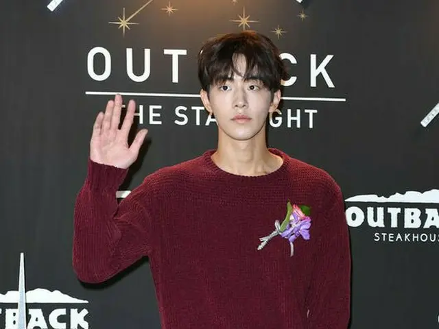 Actor Nam JuHyuk, holding an autograph session. Seoul, Gangnam.