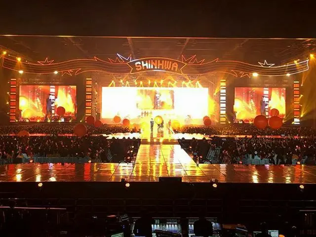 ”SHINHWA”, updated SNS. ”Thank you very much to everyone of” Orange ”who sharedthe show for today