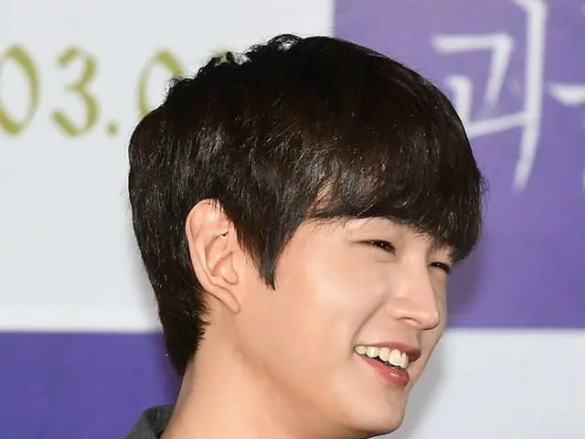 Actor Lee Won Keun attended the media preview of the movies ”Monsters”.