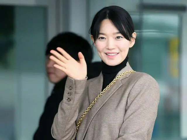 Actress Shin Mina, departing. Incheon International Airport. I went to France.