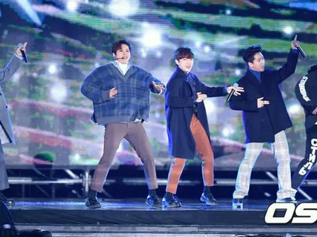 B1A4, appeared in K-pop world festa. Gangwon-do · Gangneungbang State UniversityPlayground.