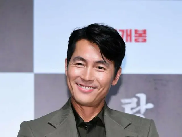 Actress Jung Woo Sung attended the film production ”Human Wolf” productionreport meeting. Seoul · CG