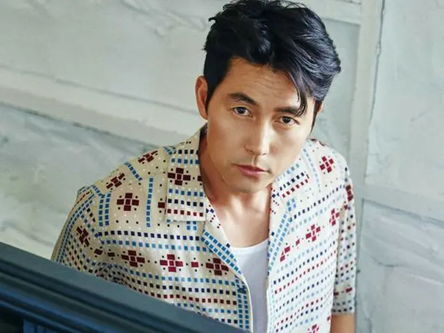 Actor Jung Woo Sung, photos from ”COSMOPOLITAN”.