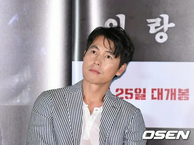 Actor Jung Woo Sung attended the media preview of the movie ”Human wolf”. Seoul· Yongsan CGV on the