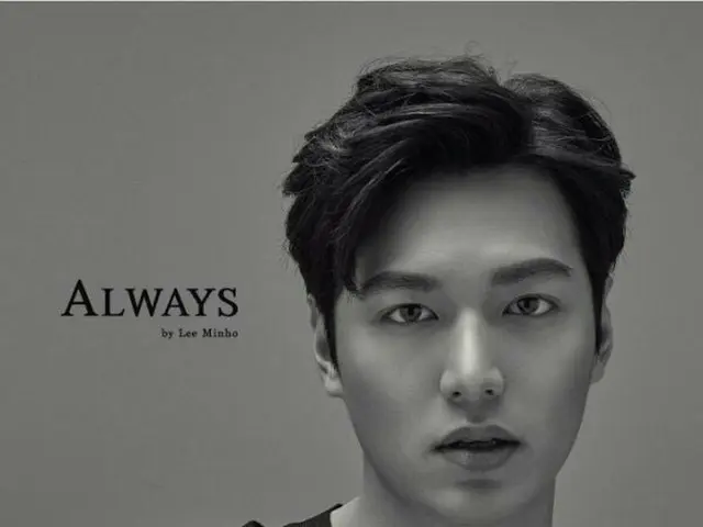 Actor Lee Min Ho, a new song for two years. Single ”Always by LEE MIN HO”released in March. Presente