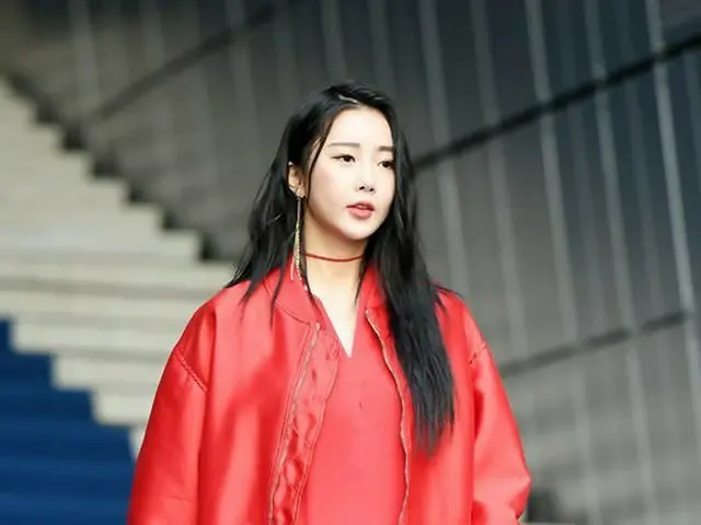 Dalshabet Suvin, 2019 S / S HERA SEOUL FASHION WEEK Attended ”VIBRATE”collection. On the morning of