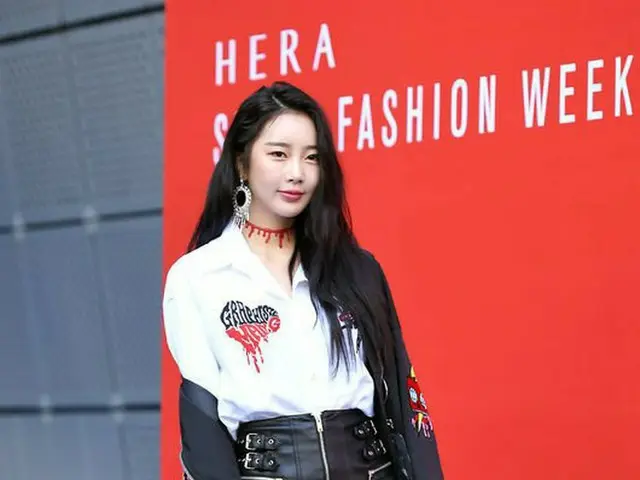 Dalshabet Suvin, 2019 S / S HERA SEOUL FASHION WEEK Participated in ”GRAPHISTEMAN.G” COLLECTION. Mor