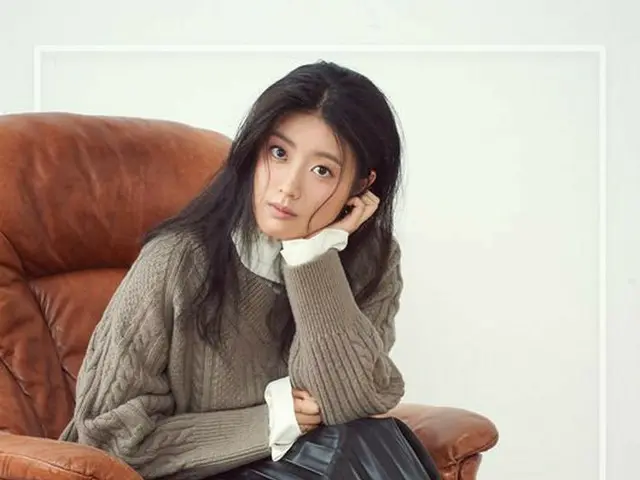 Actress Nam Ji Hyun, holding the first Fan Meeting since his debut at the almamater. November 25, So