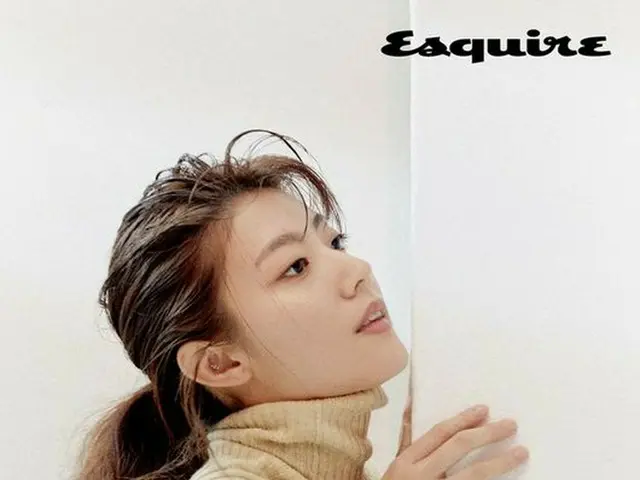 Actress Nam Ji Hyun, photos from Esquire.