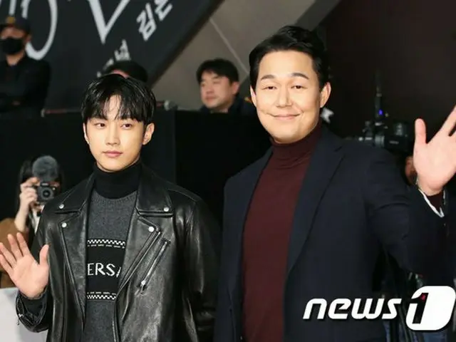 B1A4 Jin Young & Actor Park Song-Eun, Netflix Original TV Series ”Kingdom”Attended Red Carpet Event.