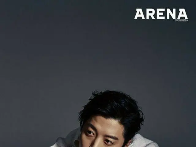 Actor Lee Dong Gun, released pictures. Korean magazine Arena.
