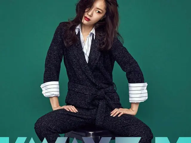 Actress Seo JiHye, released pictures. Magazine Kwave M.
