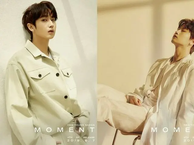 SS501 Heo Yeong Saeng released new album ”MOMENT” concept photo.