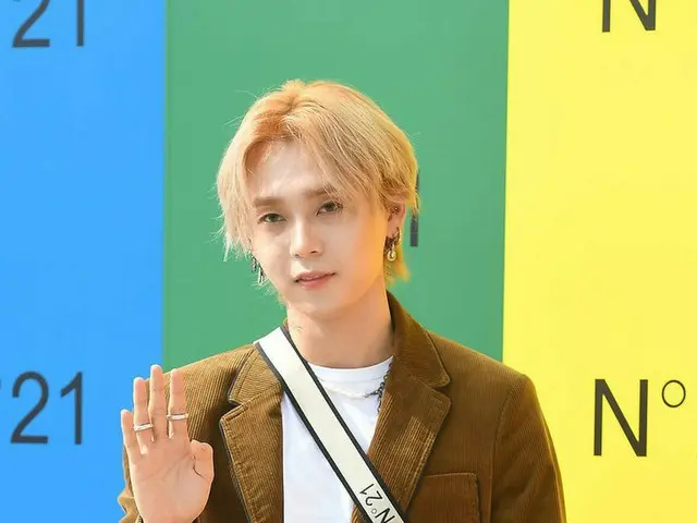 EDawn attends “N21” pop-up store photo event. .