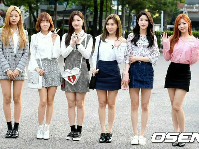 LABOUM, at work. Done. Rehearsal for live broadcast music ranking program ”MUSICBANK”, Yeouido (Yoid