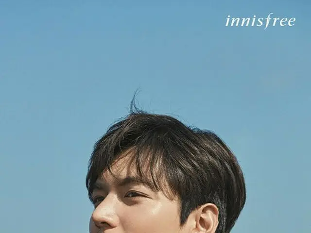 Actor Lee Min Ho, released pictures. Cosmetic brand ”Innisfree”. Jeju tripbefore enlisting.