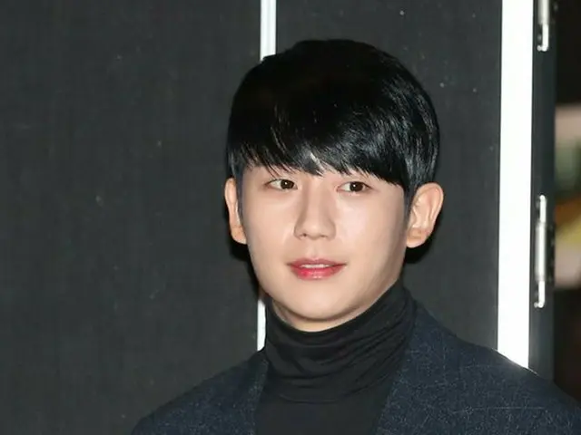 Actor Jung HaeIn attends the exothermic material inner donation transmissionceremony. Seoul City Hal
