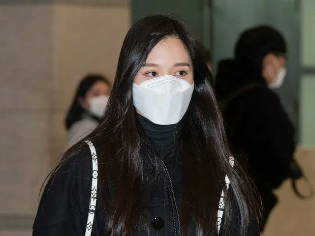 TWICE Mina到達仁川國際機場