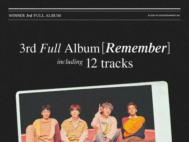 [D Official yg] #WINNER 3rd FULL ALBUM [Remember] MAIN POSTER 3rd FULL ALBUM ``Remember '' ✅2020.04.