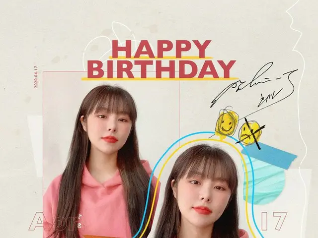 【T公式】MAMAMOO， #happwheeday  [#Hwiin]🍀今天是Hephuiday🍀  200417今天是我們的春天這樣只有開心的笑容可以充