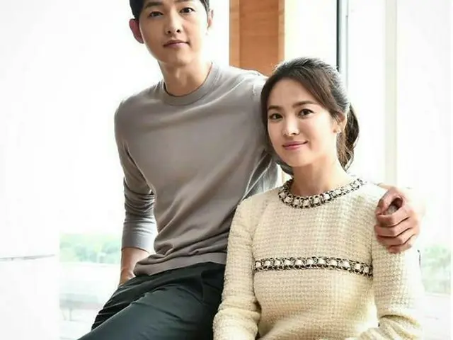 Actor Song Joong Ki, actress Song Hye Kyo, ”conclusion” of constant perseveranceis ”marriage.” Both