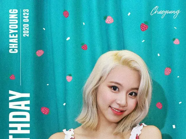 【D公式jyp】彩瑛生日快樂 #HappyCHAEYOUNGday