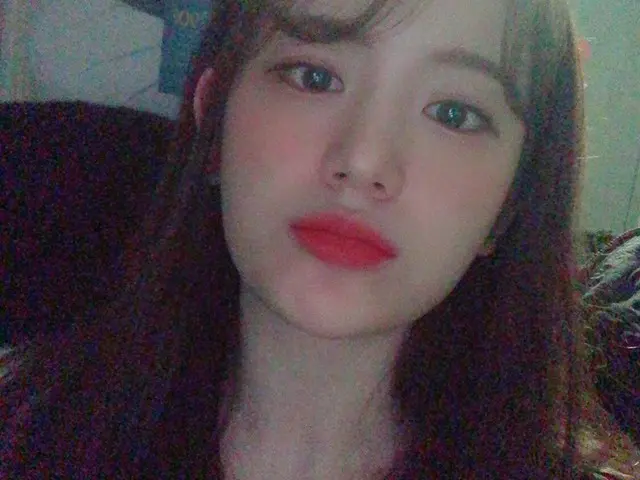 【T公式】fromis_9，[ #Gyuri]我們的小over做什麼週末愉快🍊❤️