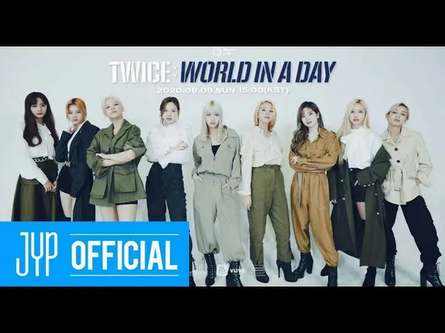 【公式】「TWICE」，[超越LIVE-TWICE：一日世界]感動海報Full Ver