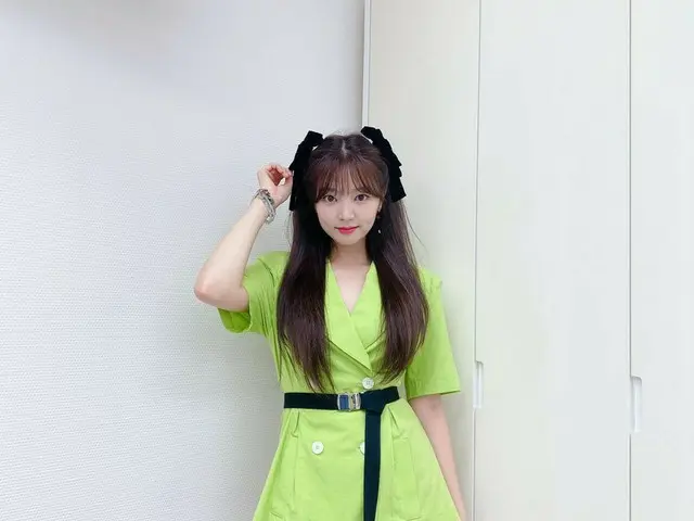 [T Official] LABOUM, [#next] ”Convenience Set Byorui” Final 🥺 It was a funexperience 🙏💛💚 #LABOUM