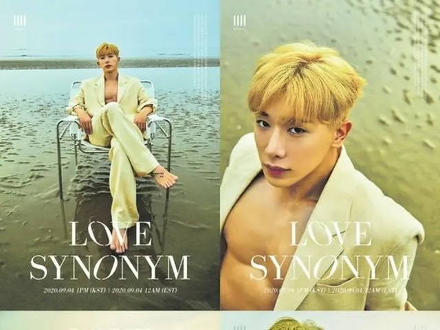 歌手WONHO，首張個人專輯《 Love Synonym #1：Right for Me》概念照片發行
