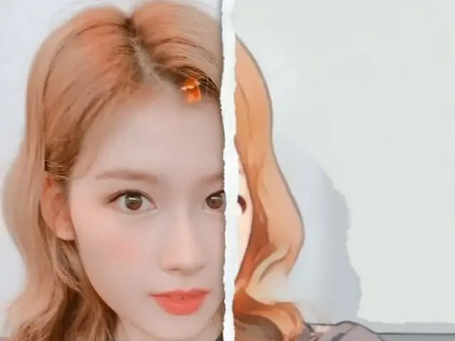“ TWICE” Sana談到了今年想用V LIVE挑戰各種顏色的頭髮