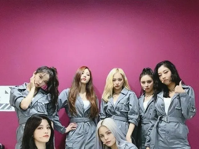 [T Official] CLC, [📸] 200919 #Show MUSIC CORE Busting to Cheshire! wind 💥 #CLC#HELICOPTER 🚁 Have