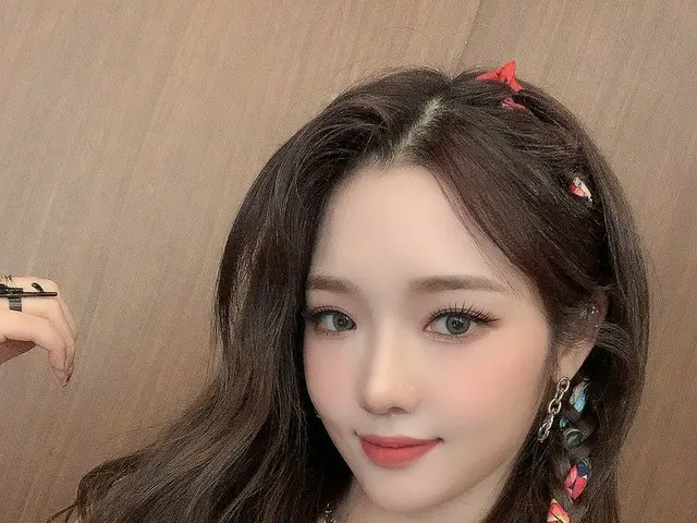 [T官員] fromis_9，[ #Jison]今天是星期一午餐！ 請一定要吃美味的食物！  #gam_sun_list #1003_SAT #So_Hot 