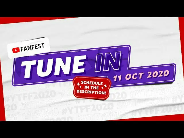【T公式】ITZY，一天后見 #YTFF2020 you明天見 #YTFF2020 you ITZY X YouTube FanFest 2020 #ITZY 