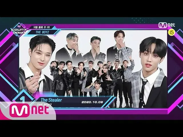【公式mnk】10月2日在安可舞台上演“ THE BOYZ_ _”和“ The Stealer”！ (完整）| M COUNTDOWN_ _ EP.685  
