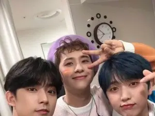 【JT公式】B1A4，RT _B1A4OFFICIAL：然後將自拍照錄製到視頻中！公主的禮物💝