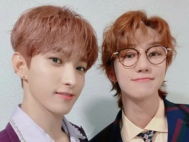 【JT公式】SEVENTEEN，RT pledis_17：[17'S Dogyeom]漂亮的Myeongho♥️