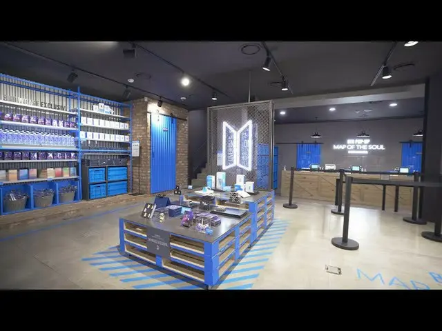 [官方]防彈少年團，防彈少年團（BTS）2020防彈少年團POP-UP：首爾的靈魂展示地圖  