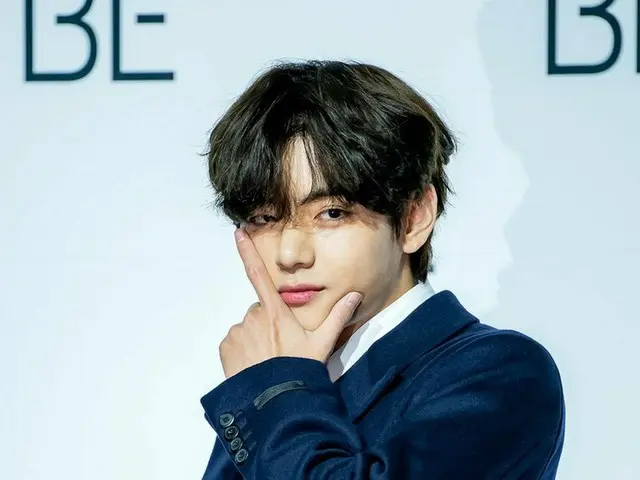 V (BTS) attends global press conference. 20th morning, DDP. .. ..