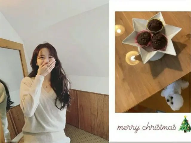 Yoona (SNSD) handmade chocolate muffins.