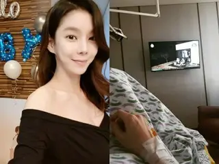 女演員黃智賢在妊娠35週時因前驅勞動而住院。 ..