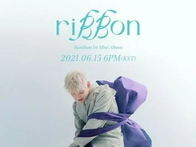 GOT7 BamBam releases teaser poster for 1st mini album ”riBBon”.
