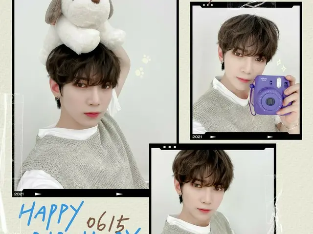 【T官方】ATEEZ、[🎂] YEOSANG生日快樂！ ⠀ Yeosang 生日快樂🎉用愛發來賀電！ 💌 ⠀ #ATEEZ #ATEEZ #Yeosang