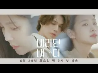 【官方jte】【視覺預告】#1 6月29日星期二晚上9點首播的《我所希望的海》首播（#Lee Ji A_  #Lee Dong Wook_  #Kim GoEu