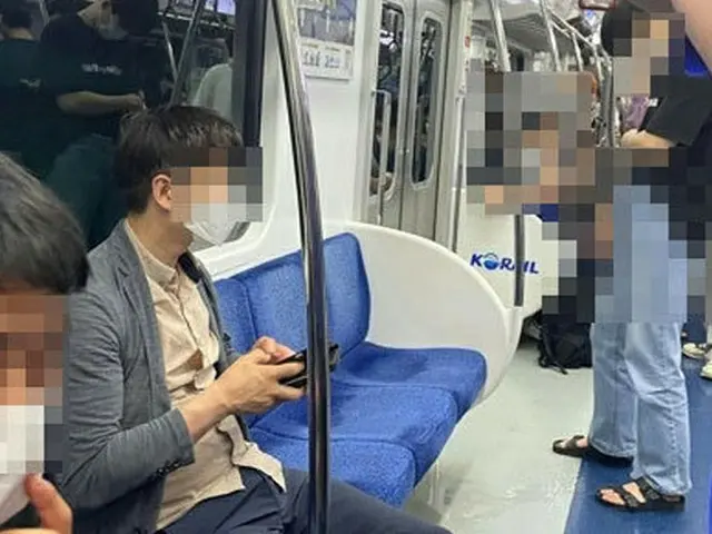再次在韓國地鐵上撒尿恐怖主義