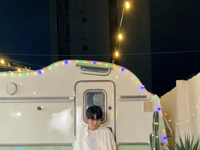 【dofficial mnh】[#Lim Sanghyun] 雨夜？ ☔️讓我們一起“雨夜”！ 🎧 🎧 #林相鉉#林相鉉#Rainy_Night #A_Ra