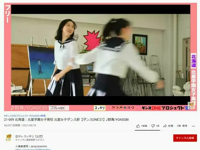 JIN曾在韓國被議論，在參加《Dance ONE Project 21》的北政學園女子高中北政女子舞蹈社的視頻中使用了單曲《Abyss》的封面