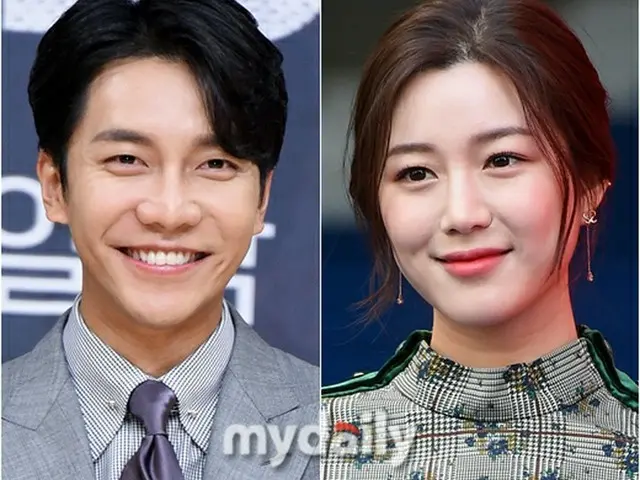 Actor Lee Seung Gi_ & actress Lee Da In, it's been a while since thecatastrophic theory emerged, but
