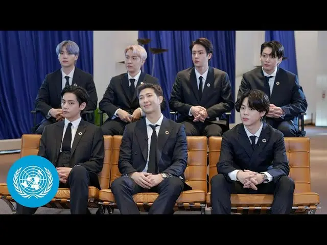 “BTS”，在聯合國發布的採訪
